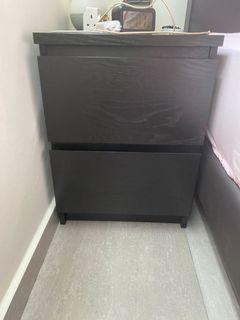 IKEA Malm chest of 2 drawers