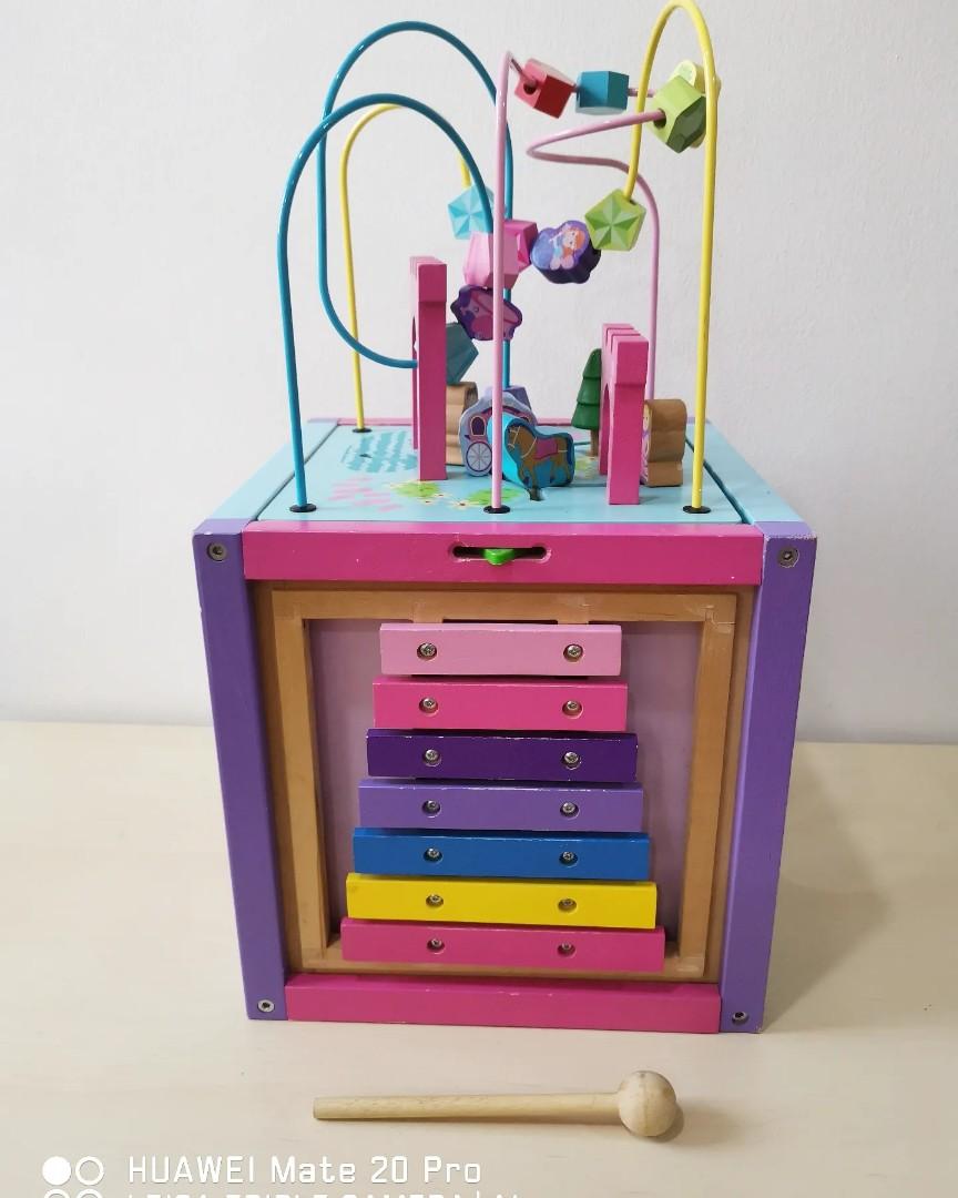 Imaginarium 5 way Large Activity Wooden Busybox, Babies & Kids, Infant