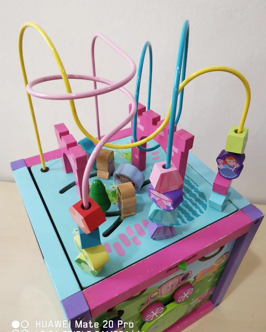 Imaginarium 5 way Large Activity Wooden Busybox, Babies & Kids, Infant