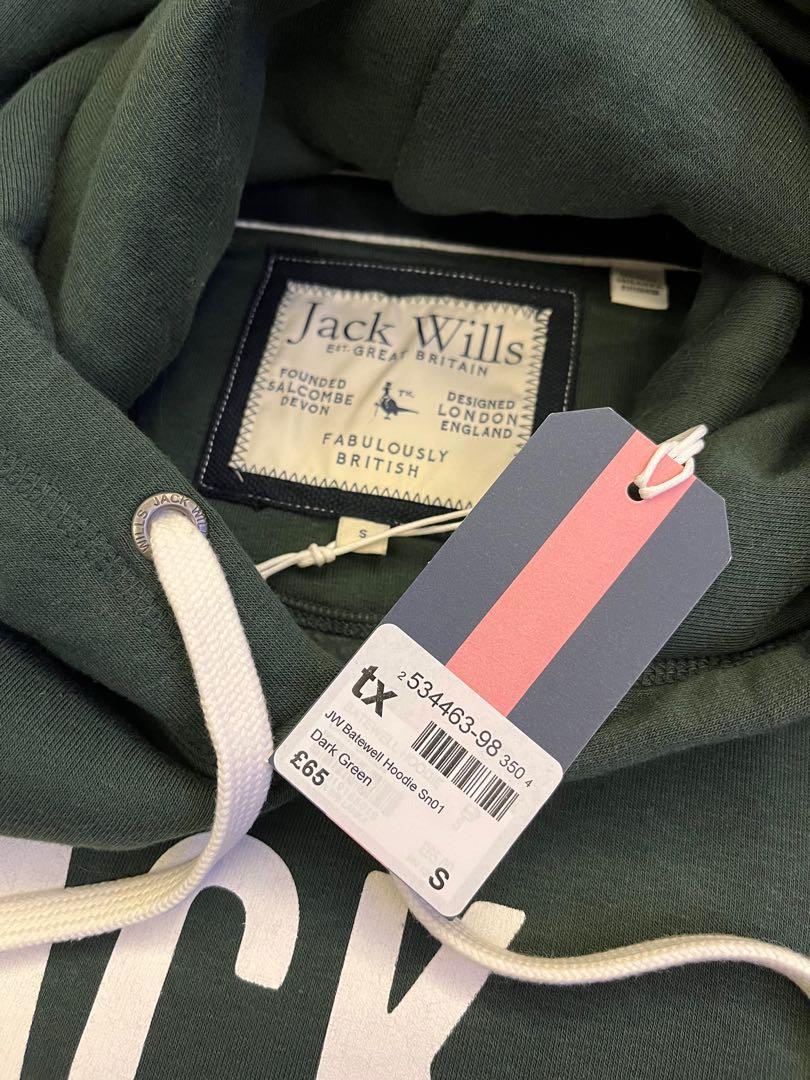 Jack wills top batewell hoodie