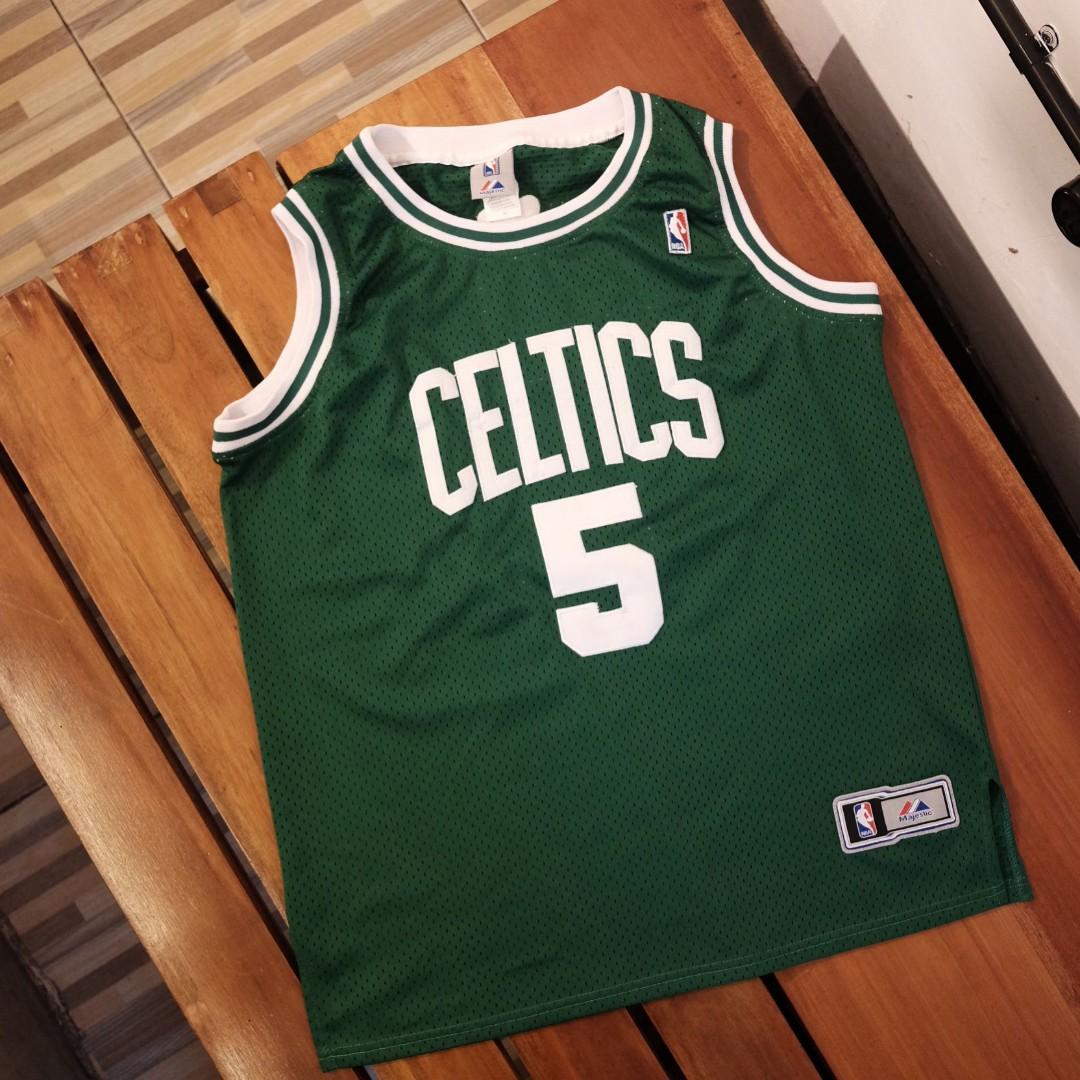 Boston Celtics Garnet NBA Majestic Jersey