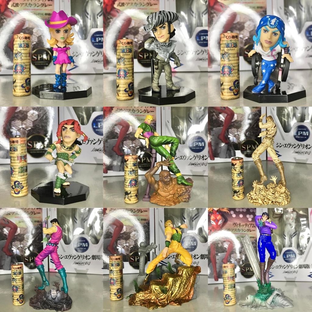 Jojo Bizarre Adventure Figures, Hobbies & Toys, Toys & Games on Carousell