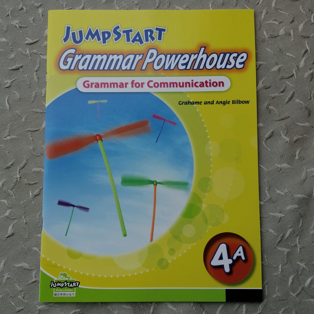 JUMPSTART Grammar Powerhouse, 興趣及遊戲, 書本 & 文具, 書本及雜誌 補充練習 Carousell