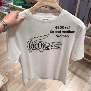 Lacoste women tshirt and polo shirts