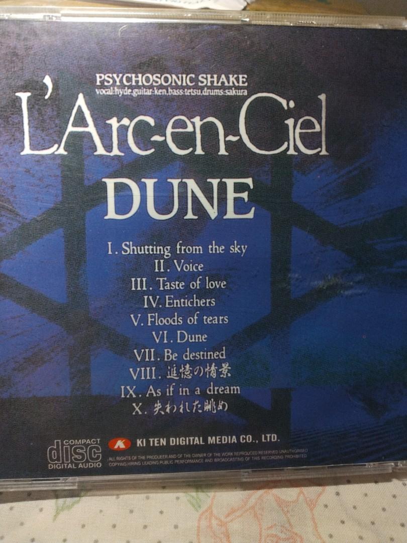 L'Arc-en-Ciel,Dune,psychosonic Shake,台灣版303/22, 興趣及遊戲 