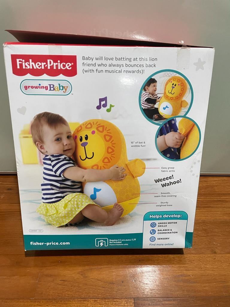 Leap Frog Inflatable Bat and Wobble Musical Lion Babies Kids Infant Playtime on Carousell