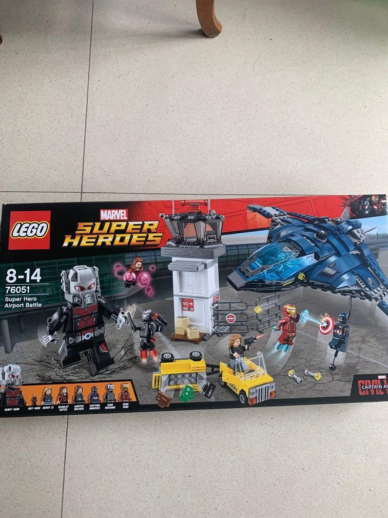 Lego marvel 76051 super hero airport battle Hobbies Toys Toys