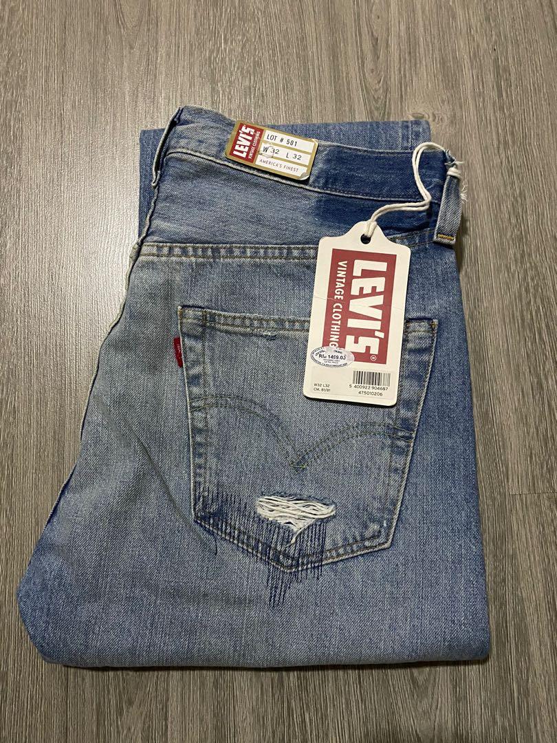 Levis 501 Vintage Clothing 1947, Men's Fashion, Bottoms, Jeans on Carousell