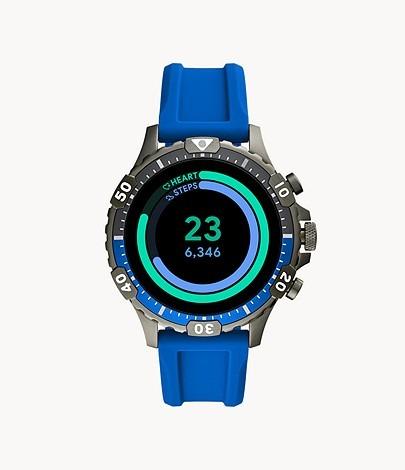 Fossil gen 5 shop garrett blue