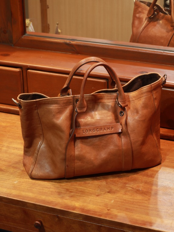 Longchamp vintage leather bags new arrivals