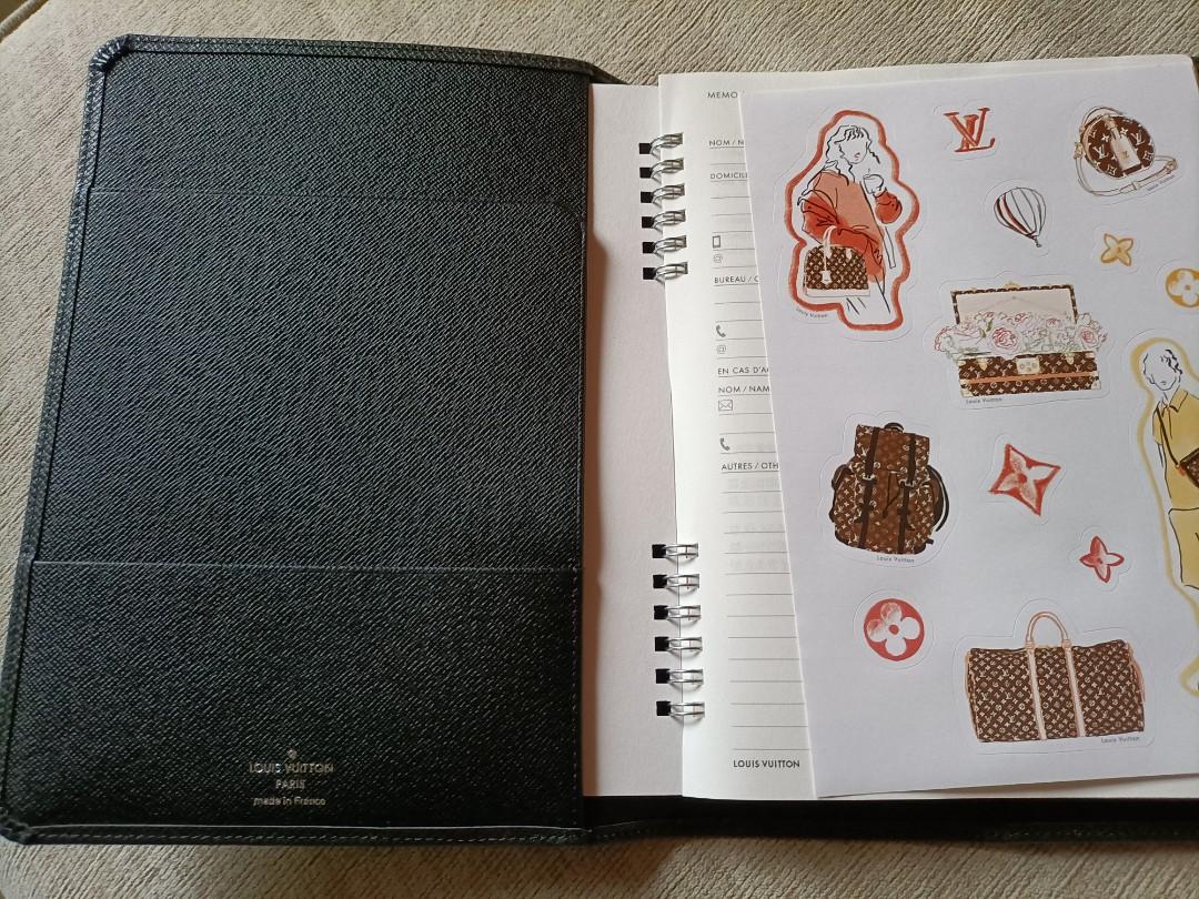 Louis Vuitton desk agenda cover., Men's Fashion, Watches & Accessories,  Wallets & Card Holders on Carousell