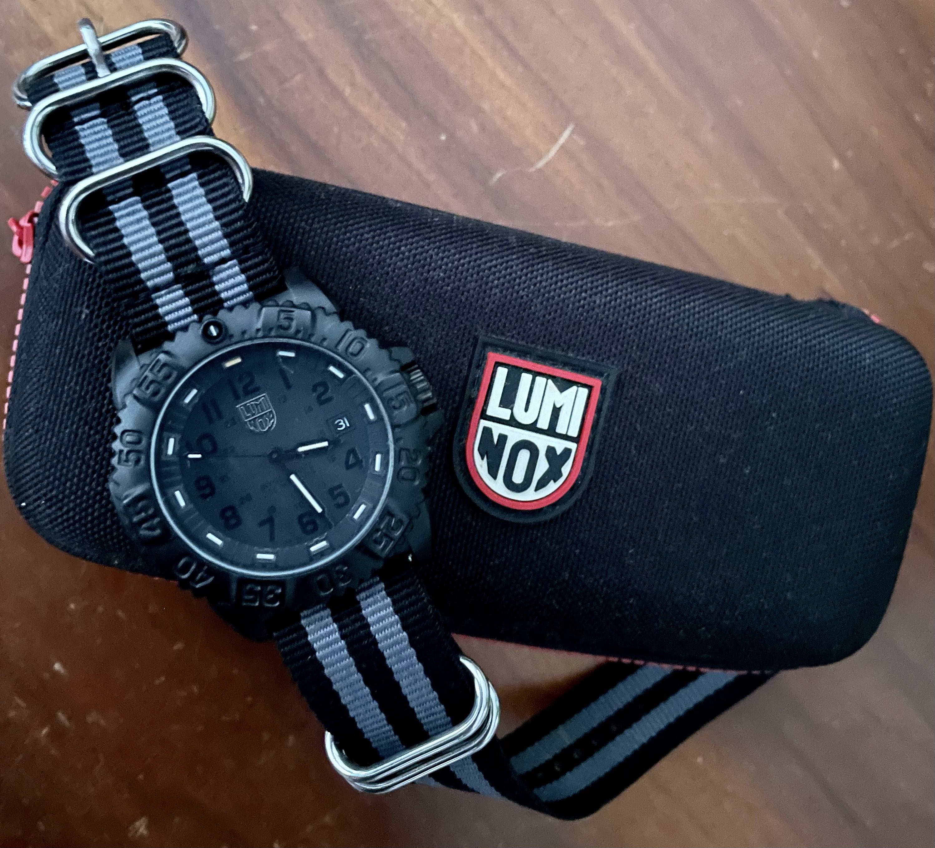 Luminox evo blackout sales