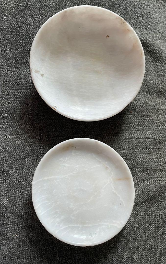 Marble Plates ( for 2 ) (Category: Dinnerware & Cutlery) located in Manila. Submitted by a.c.shop (Listing ID 1150274398, Image 1). Description: See pictures for flaws .
