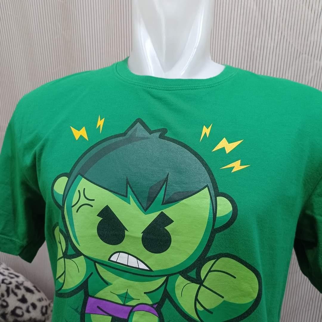 MARVEL MAN'S CREW NECK T-SHIRT, Fesyen 