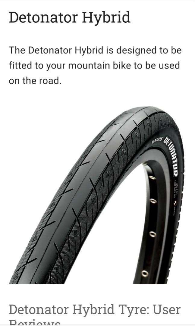Maxxis Detonator Road Tires 27.5 X 1.5 Sports Equipment Bicycles