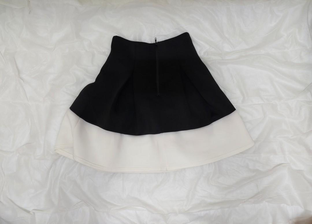 MDS Knee Length Skater Skirt, Women's 