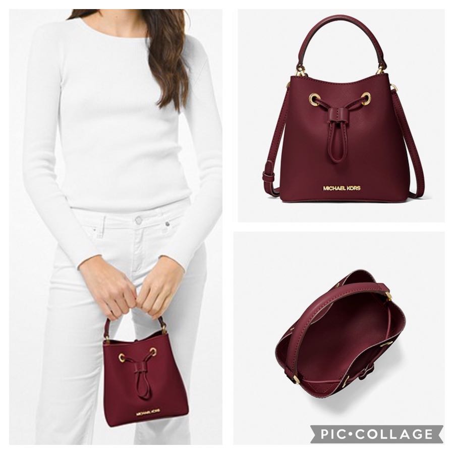 Michael Kors Suri Small Bucket Crossbody Bag, Women's Fashion, Bags &  Wallets, Cross-body Bags on Carousell