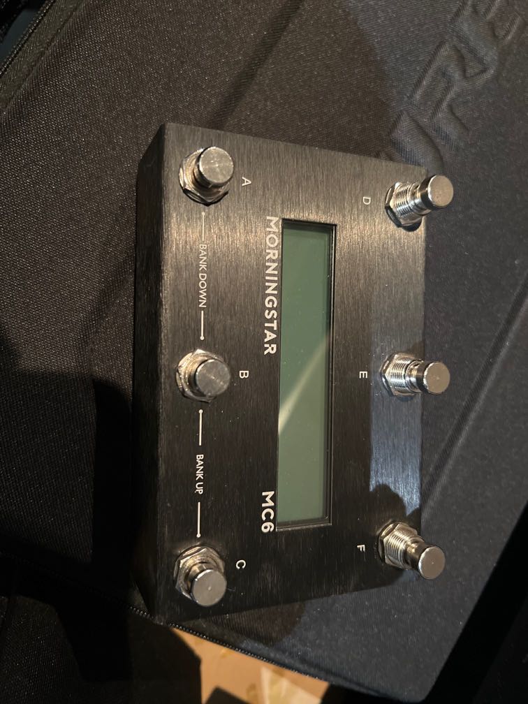 Morningstar mc6 II midi foot controller, 音響器材, 其他音響配件及設備 Carousell