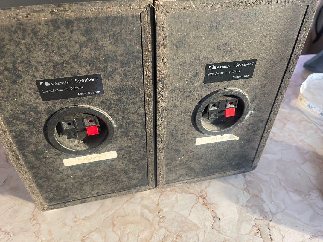 Nakamichi bookshelf speakers top