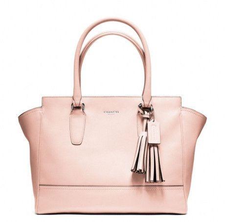 New authentic Coach Legacy Leather Medium Candace Carryall Bag