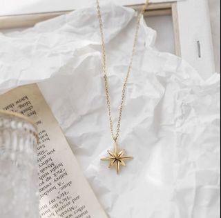 (New) Stylish fashion jewellery sparkling star necklace