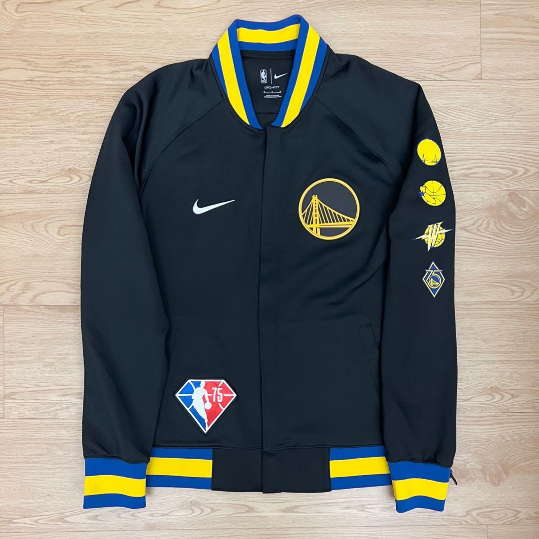 Nike GS Warriors 2022 Champions Ring Night Ceremony Showtime Jacket Size  Large