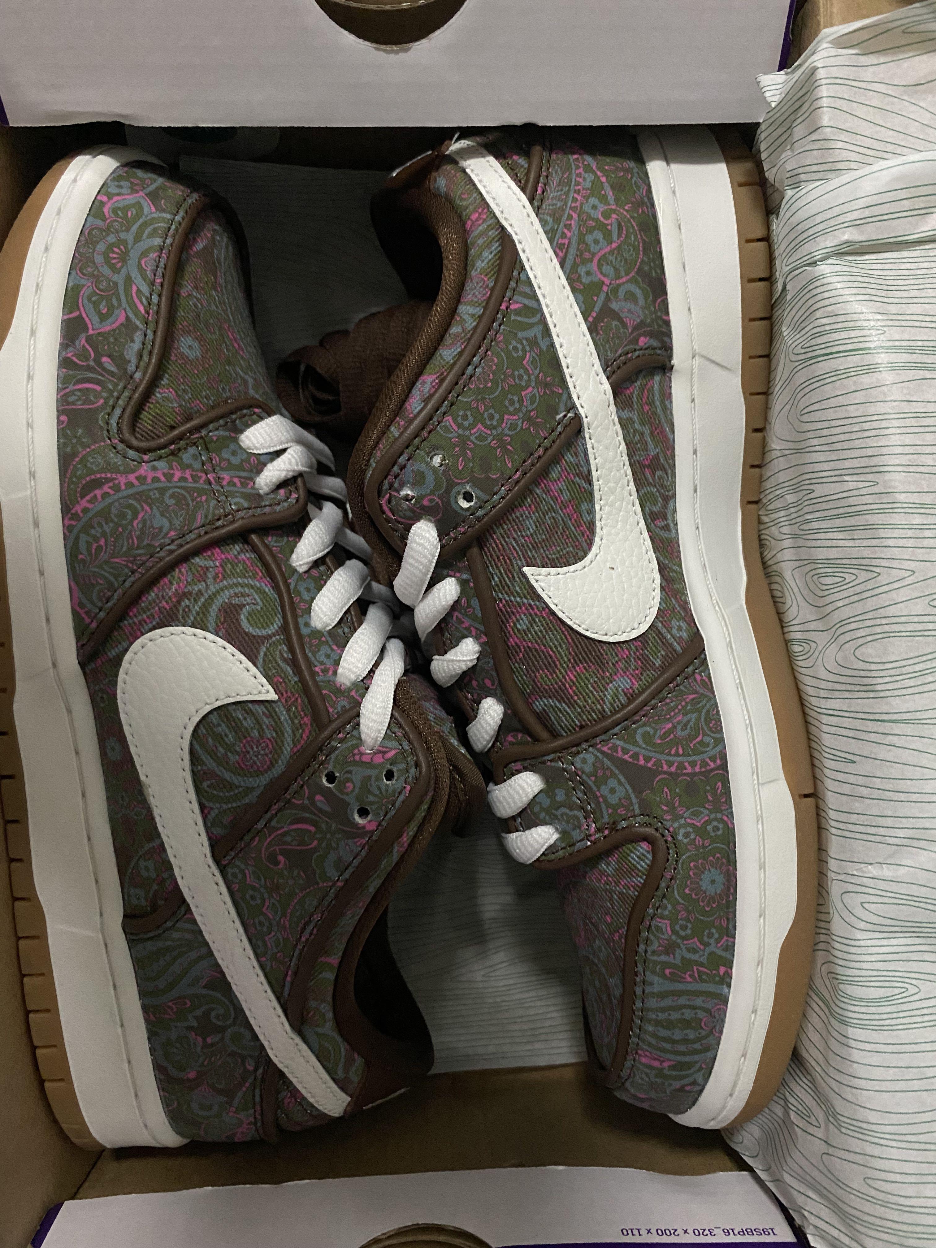 Nike SB Dunk Low 'Brown Paisley'