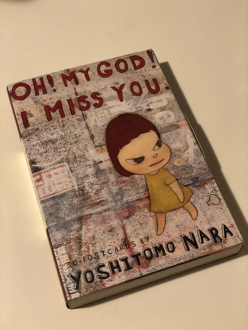30 Postcards BOOK by Yoshitomo Nara Oh I Miss You My God