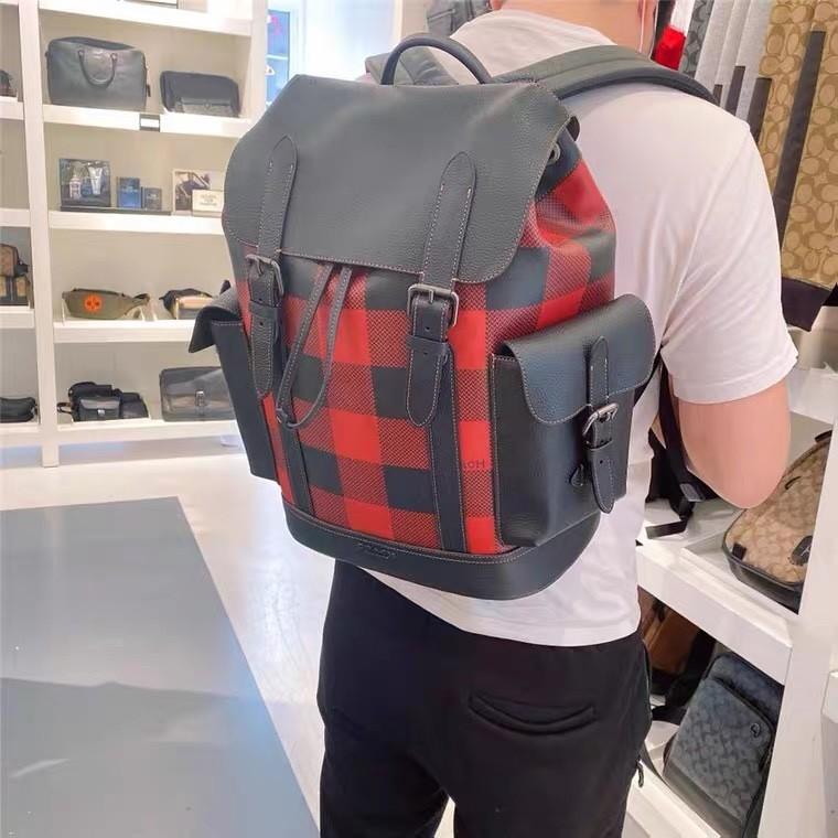 Original coach men backpack 1240 red, Men's Fashion, Bags, Backpacks on  Carousell