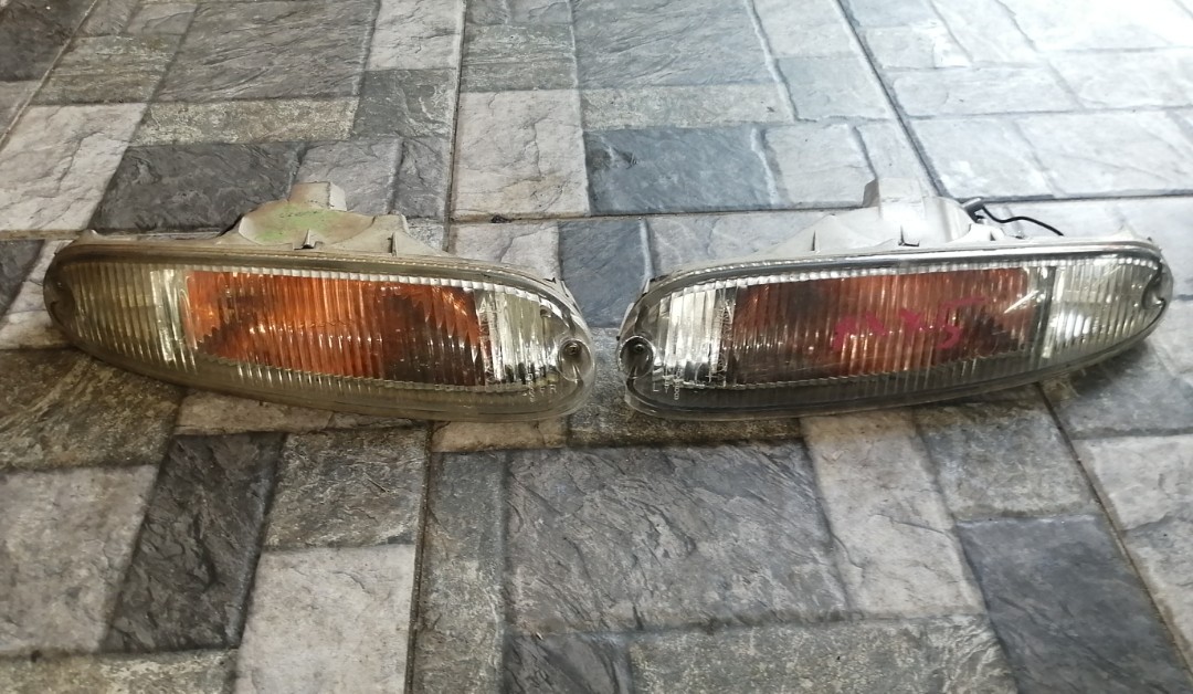 Fit For 1990-1997 MX-5 Miata Smoke Front Bumper Signal Corner Lights Left+Right - Foto 6