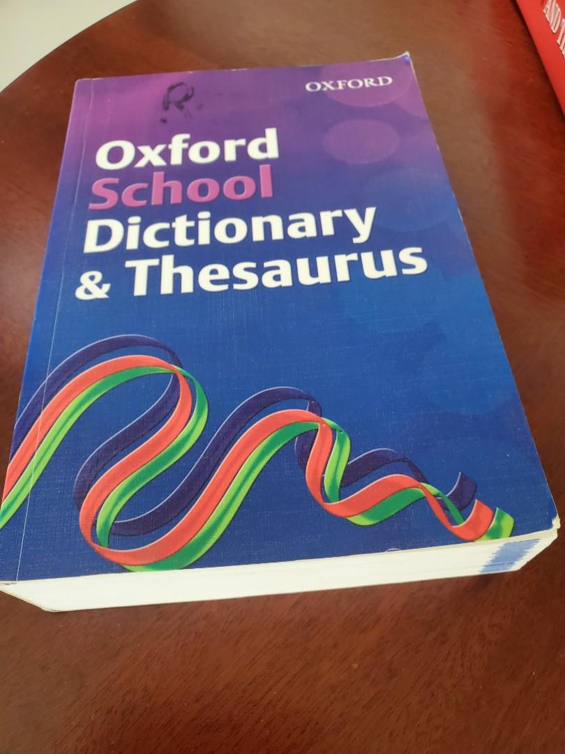 OXFORD　di　And　Thesaurus,　Alat　Buku　Buku　Tulis,　Carousell　School　Dictionary