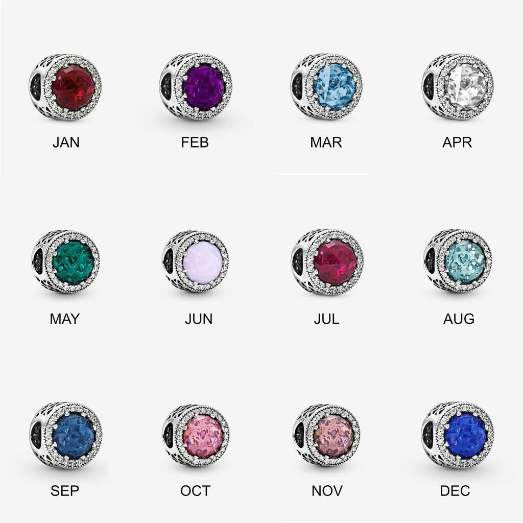Pandora stone charms top
