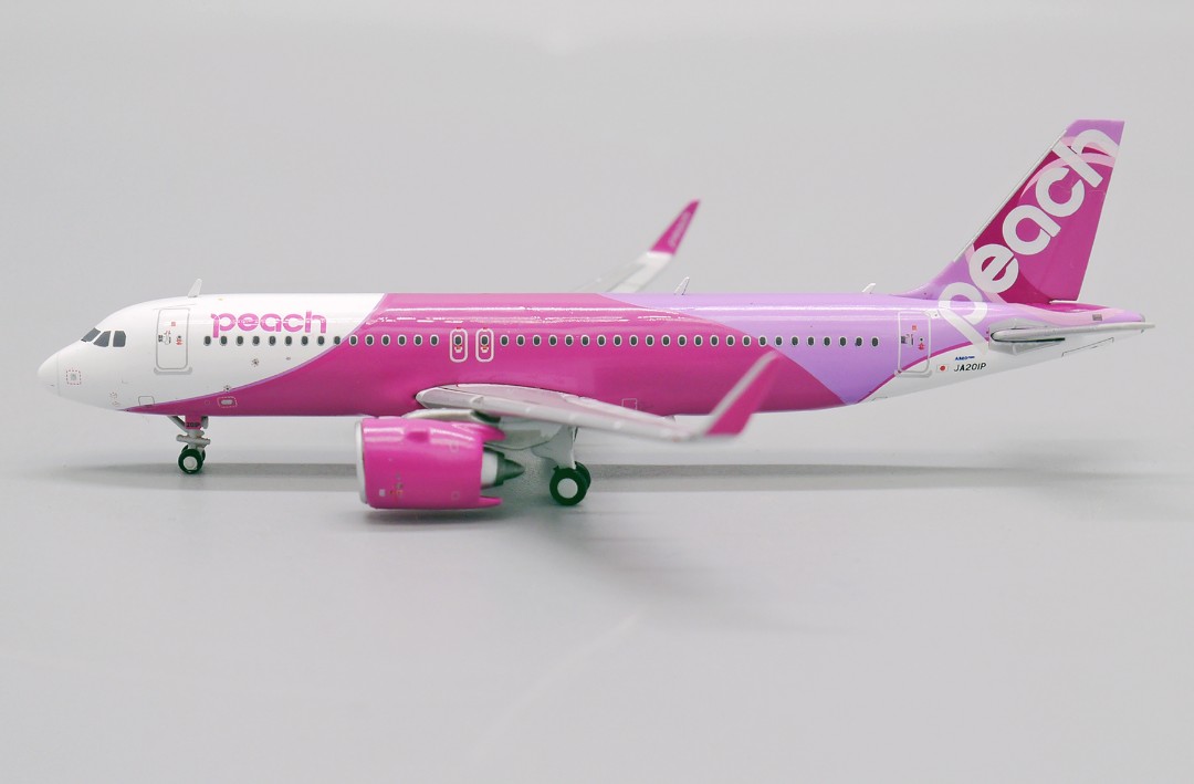 即將到貨］Peach Aviation 日本樂桃航空A320NEO JA201P 1:400 1/400 JC 