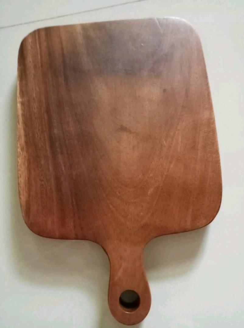 Personalized Cute Square Paddle Chopping Board Acacia (Category: Knives & Chopping Boards) located in Pasig City. Submitted by alyssascraftandwoodworx (Listing ID 1150406168, Image 2). Description: Personalized Cute Paddle Chopping Board ( Free Engrave ) ideal for gift or giveaways in any occasion or personal use . Wooden Chopping board made from the highest quality Acacia wood. Hand wash only, do not soak in water; occasionally apply mineral oil