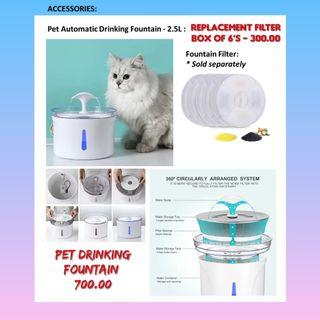 Pet Drinking Fountain / Replacement Filters