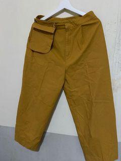 Petite cupcakes mustard pants size average