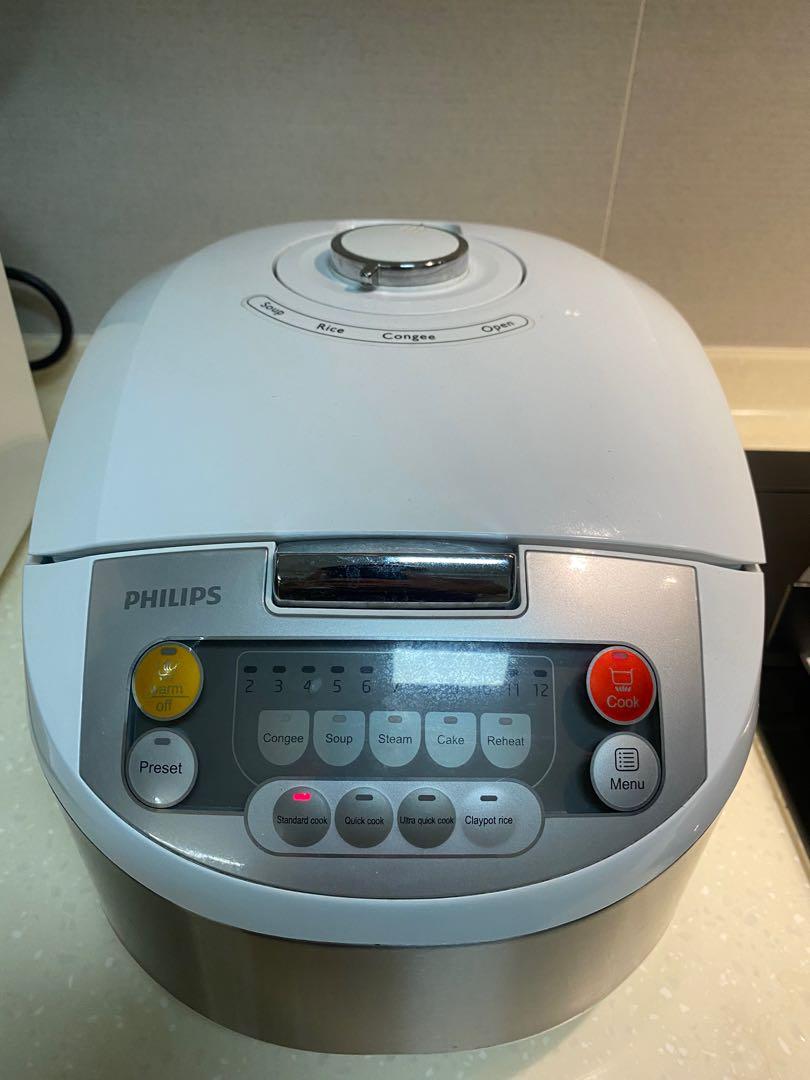 Philips Rice Cooker (Congee/Bake/Soup), TV & Home Appliances, Kitchen