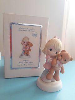 SALE! Precious Moments Gift of Love Collection 2012 "Always in My Heart" Figurine (Girl & Teddy)