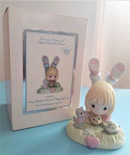 SALE! Precious Moments Gift of Love Collection 2011 "Our Club Worth Flipping For" Figurine