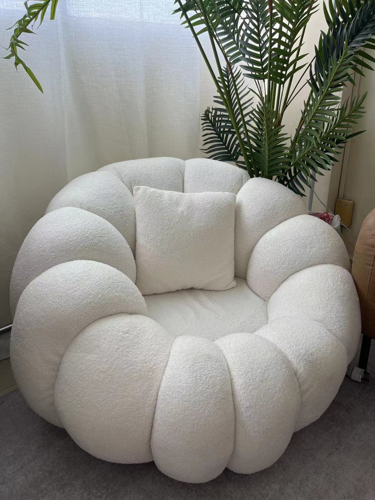 Puffy armchair, Furniture & Home Living, Furniture, Chairs on Carousell