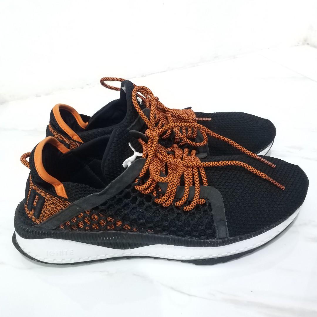 Puma tsugi netfit black orange shop