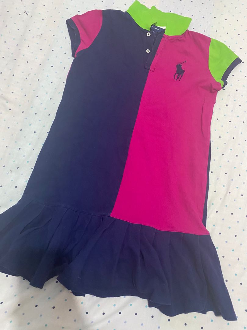Ralph Lauren Stylish Sunshine Yellow Tennis Dress Size L SW001 main image 0