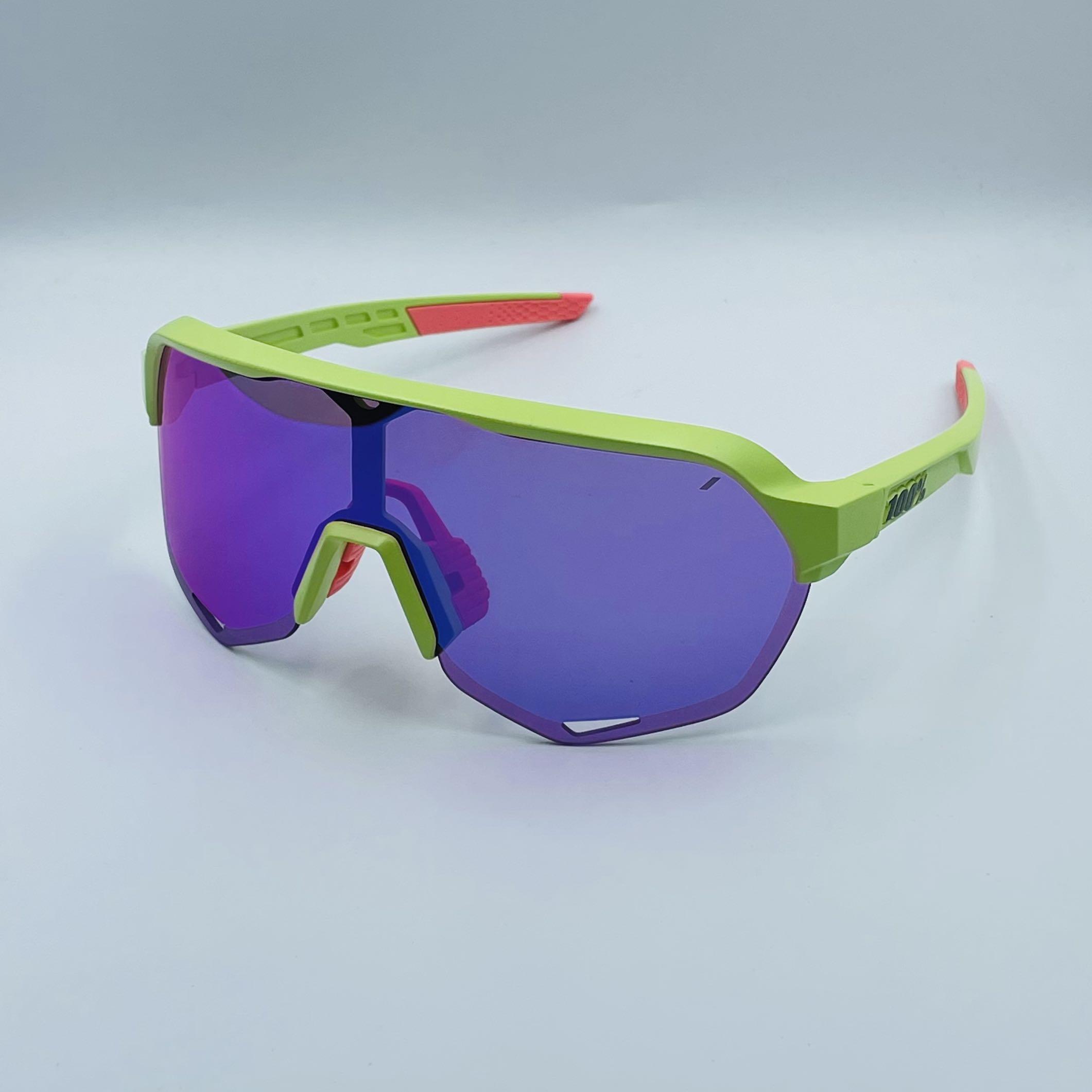 Ride 100% S2 Matte Neon Washed Out Yellow Purple Multilayer Ride 100% S2 Matte Neon Washed Out Yellow Purple Multilayer