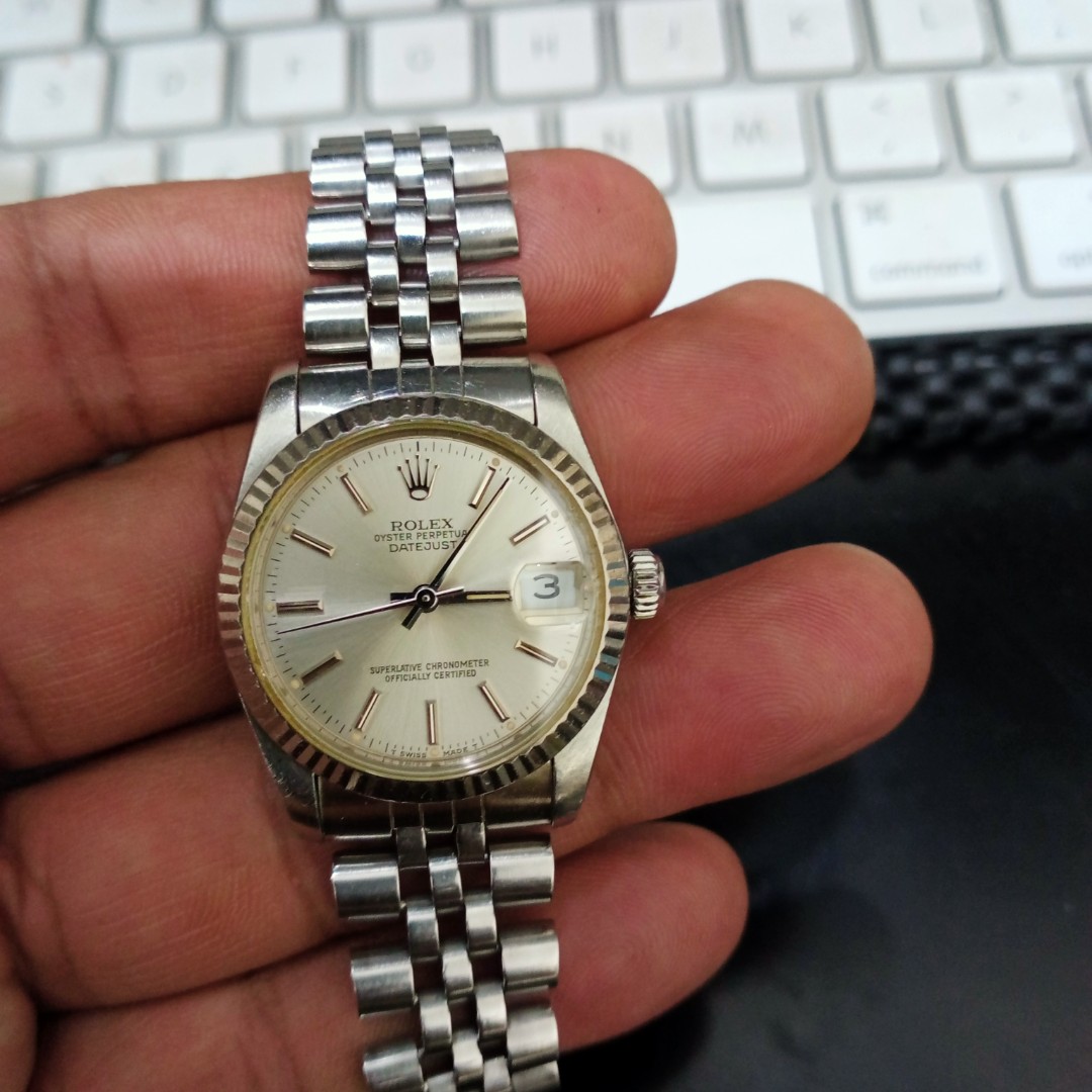 Rolex boy top size