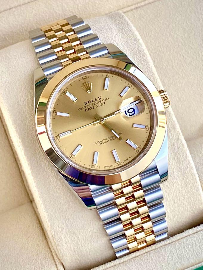 Rolex Datejust 41 Two Tone, Luxury 