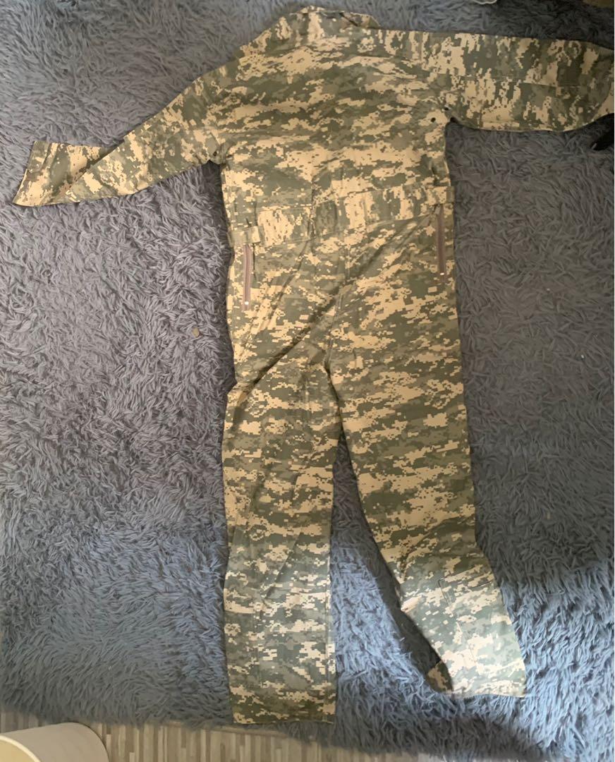 Rothco military flight/jump suit (Category: Jumpsuits) located in Manila. Submitted by mortiv (Listing ID 1150338328, Image 2). Description: Old rothco flight suit uniform. Got it back when I was in America in the early 2000s Says large youth (kid size) but is fits really a 5’2 guy way too small for me now. Meant for kids Shoulder - 14 1/2 inches Pit to pit - 14 quarter of an inch Sleeves- 16 inches .