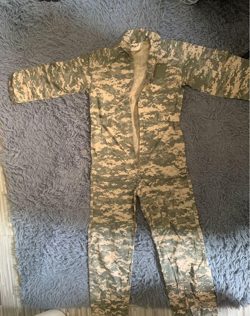 Rothco military flight/jump suit (Category: Jumpsuits) located in Manila. Submitted by mortiv (Listing ID 1150338328, Image 1). Description: Old rothco flight suit uniform. Got it back when I was in America in the early 2000s Says large youth (kid size) but is fits really a 5’2 guy way too small for me now. Meant for kids Shoulder - 14 1/2 inches Pit to pit - 14 quarter of an inch Sleeves- 16 inches .