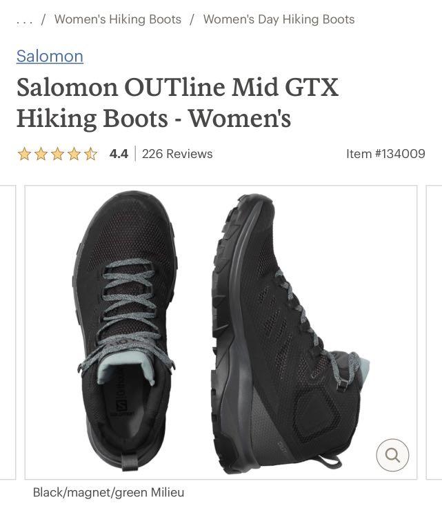 Salomon OUTline Mid GTX Hiking boots Women s Women s Fashion