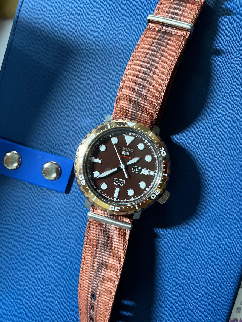 SEIKO 5 SPORTS SRPC68 4R36 06N0 STAINLESS STEEL 24 JEWELS