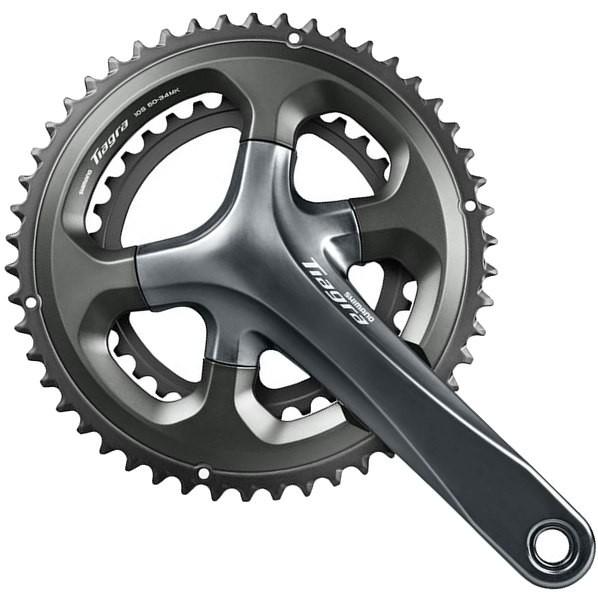Shimano 4700 tiagra crankset with flat pedals, Sports Equipment, Bicycles &  Parts, Parts & Accessories on Carousell